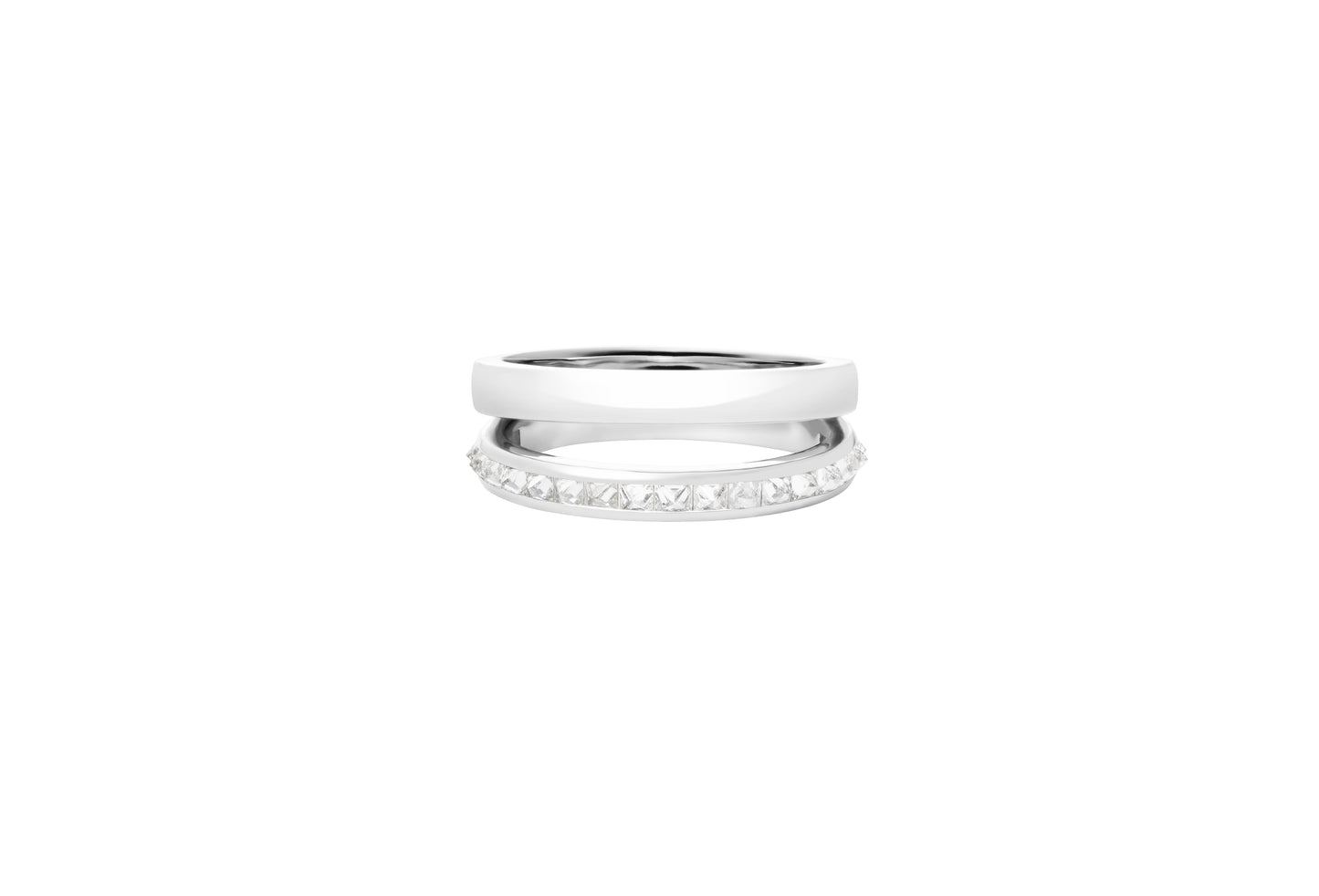 Bond Ring_PT × White Dia 0.87ct