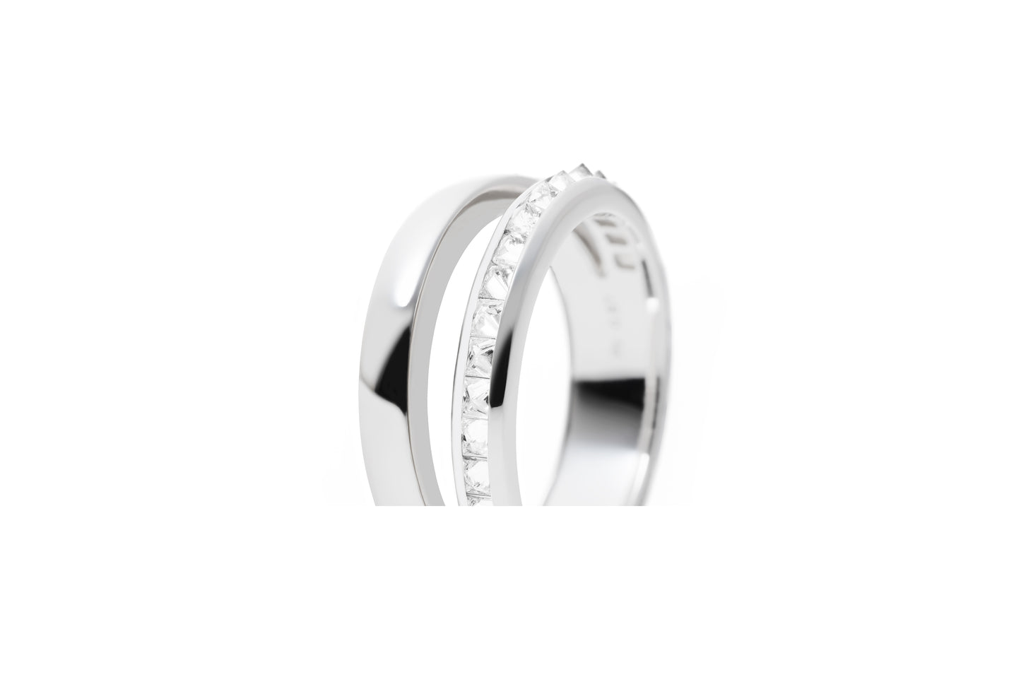 Bond Ring_PT × White Dia 0.87ct