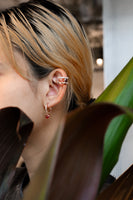Rugged Luxe Ear Cuff_PG × Garnet