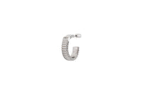 Pile Earring_WG × White Dia 0.51ct